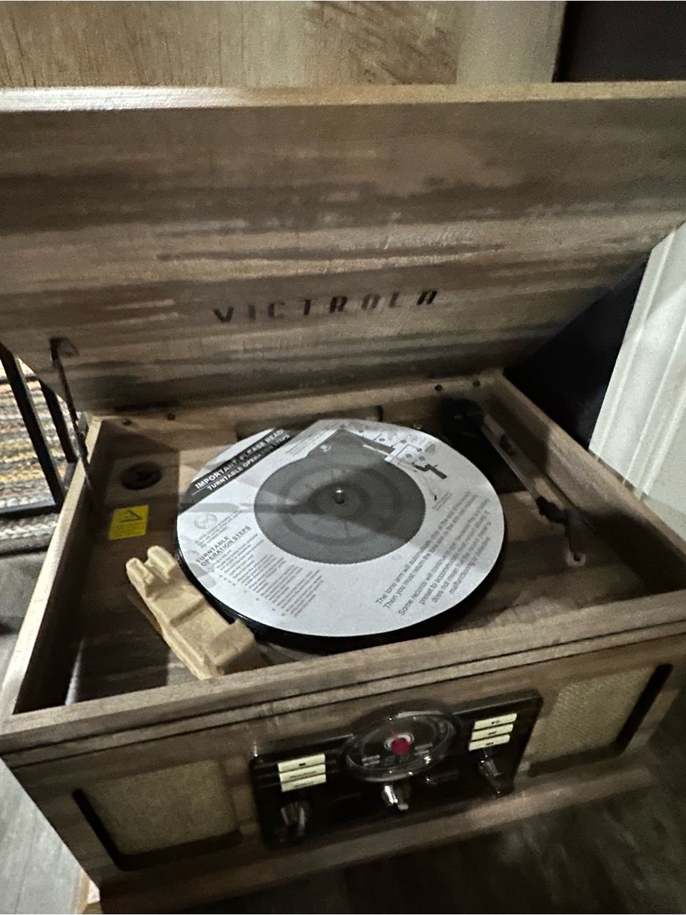Victrola The Quincy 6 in 1 Record Player - Picture 3 of 6
